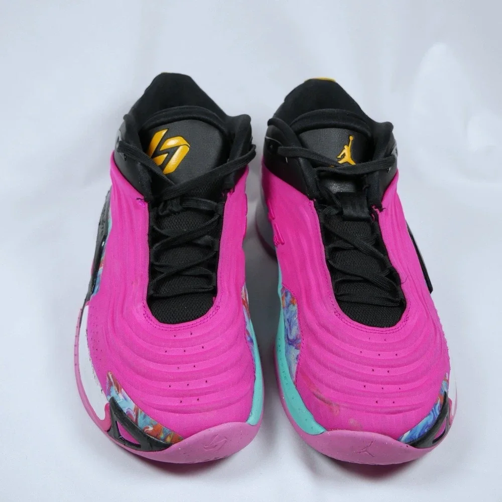Jordan‎ Luka 2 The Pitch Hyper Pink Black Citrus Basketball Shoes DX883 Mens 12